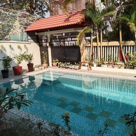 Room 7 - Studio In A Villa 5Mn Walk From The Royal Palace With Swimming Pool พนมเปญ ภายนอก รูปภาพ
